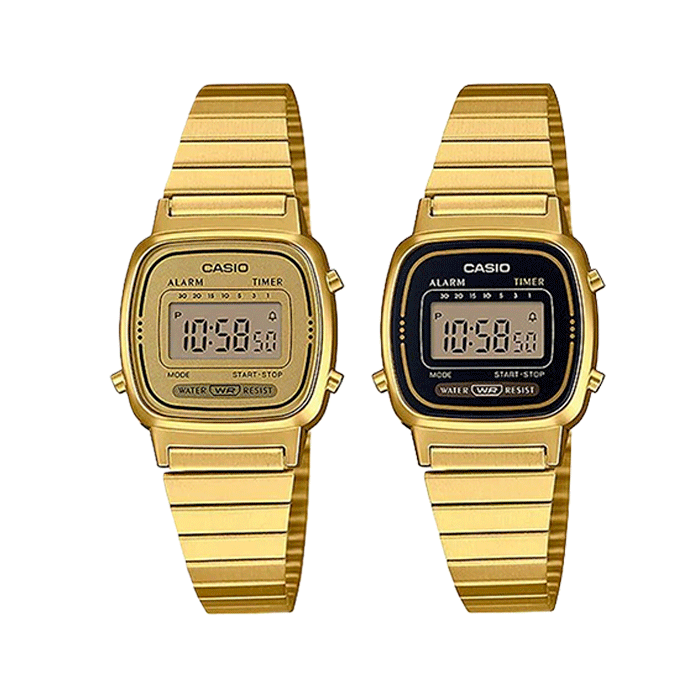 Pack Casio Vintage Dorado - Match Día de la Madre