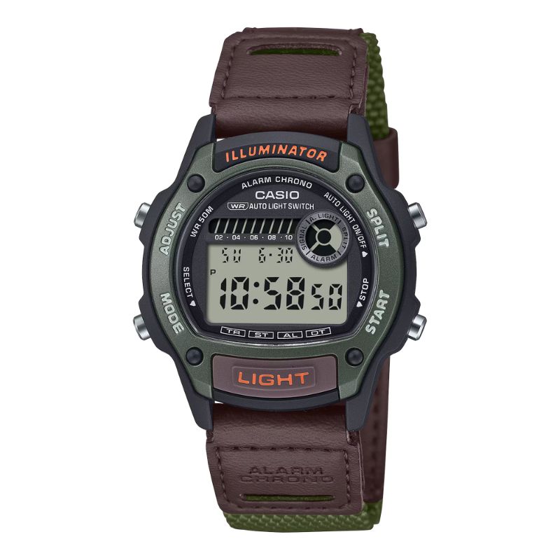 Reloj Digital Casio Hombre W-220HF-3AVDF
