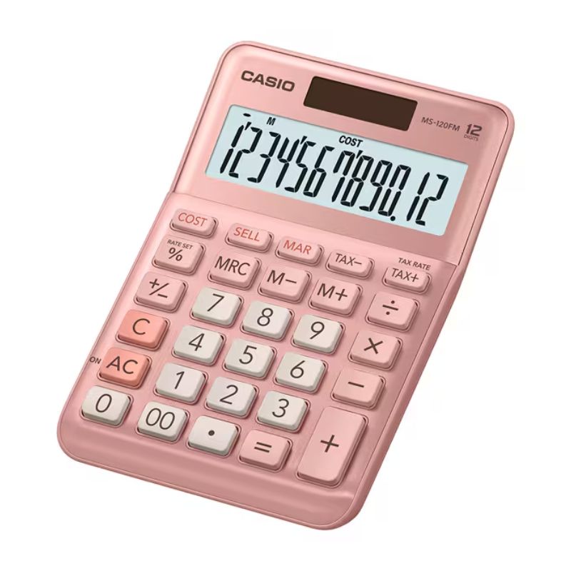 Calculadora De Escritorio Casio MS-120FM-PK