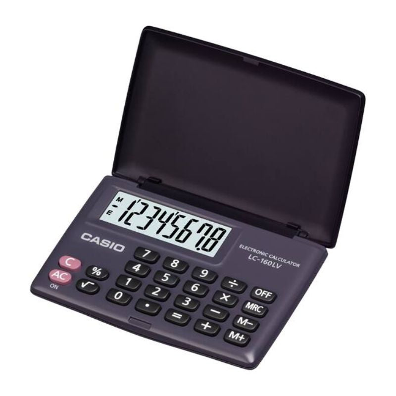 Calculadora Portátil Casio LC-160LV-BK