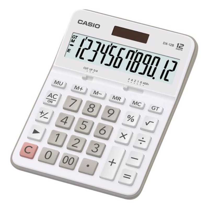 Calculadora De Escritorio Casio DX-12B-WE