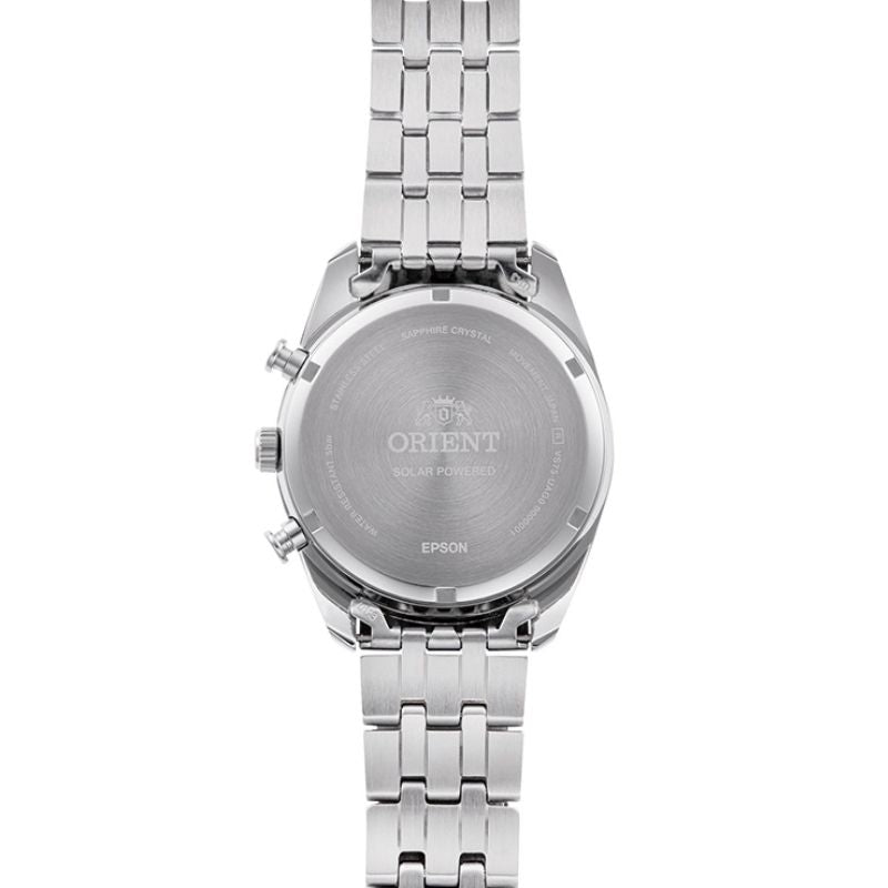 Reloj Análogo Orient Stretto Solar Chronograph Hombre RA-TX0304L