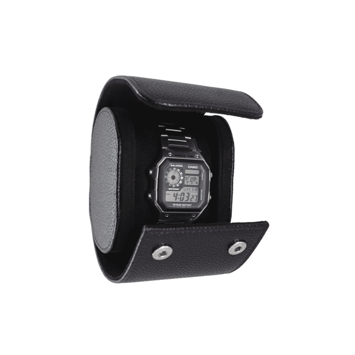 Estuche Viajero Negro para Reloj