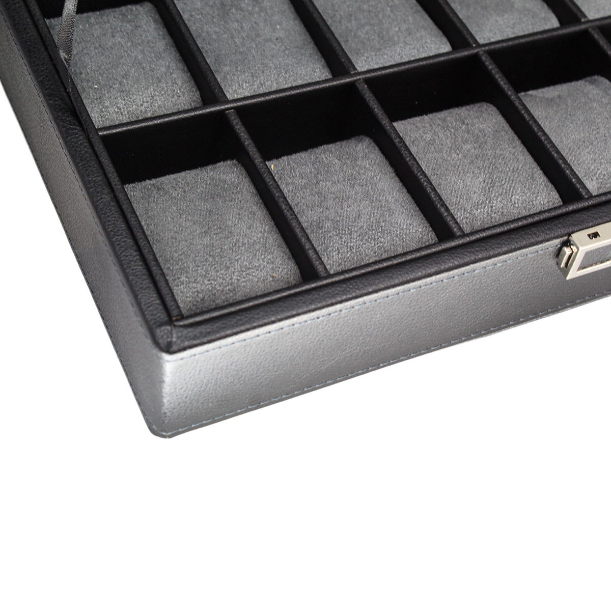Organizador de 12 Relojes Negro