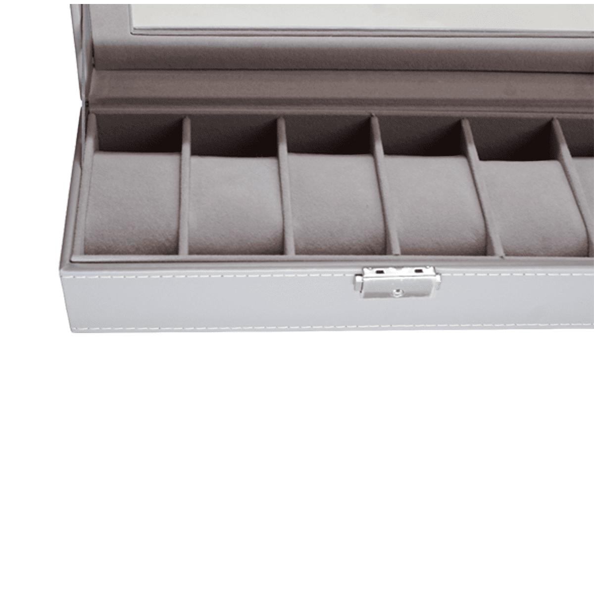 Organizador de 6 Relojes Gris