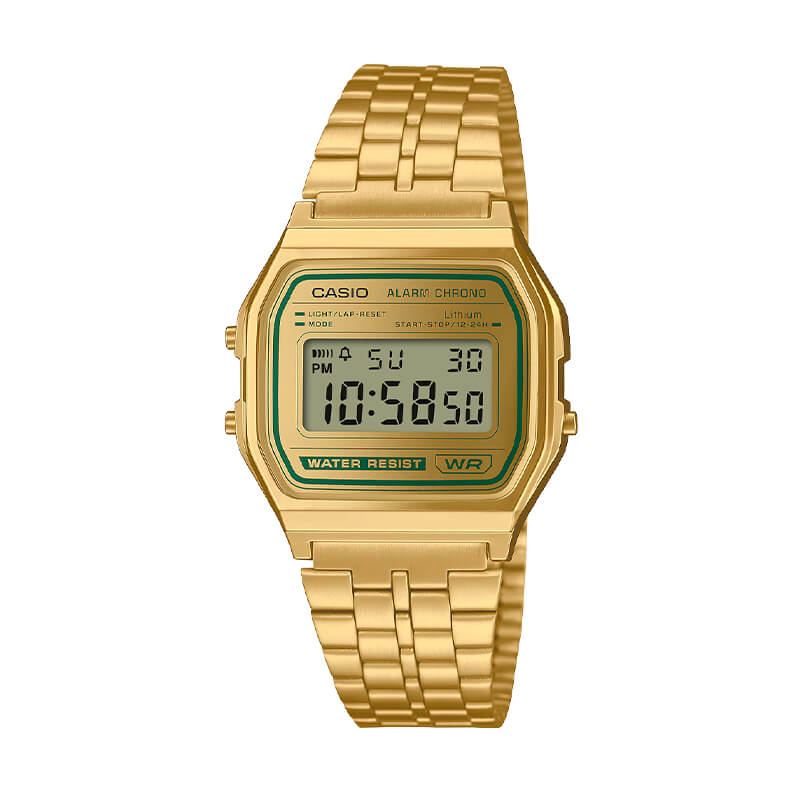 Reloj Digital Casio Unisex A-158WEGV-9A