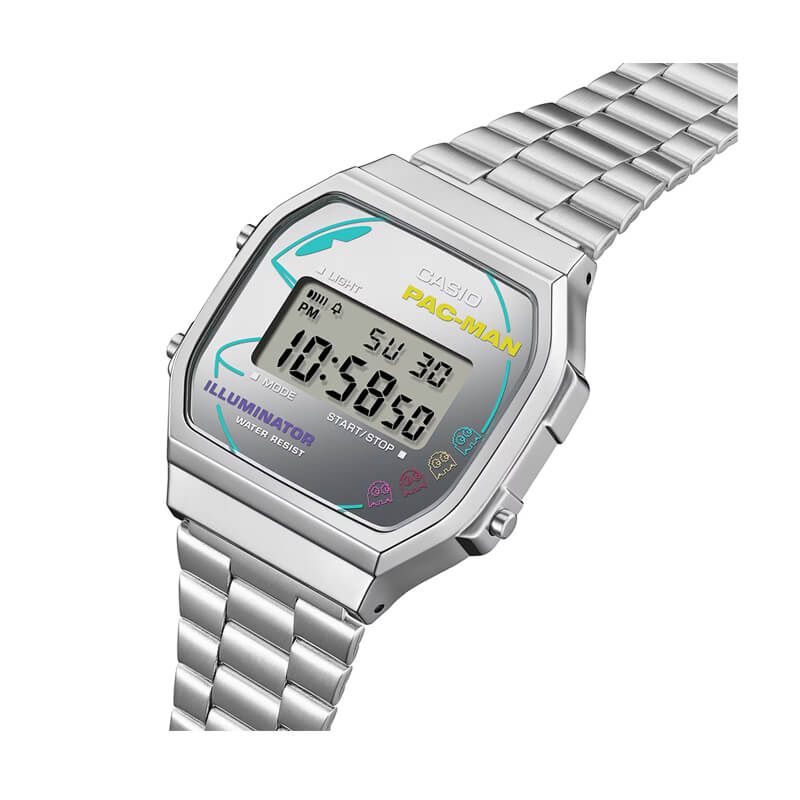 Reloj Digital Casio Unisex A168WEPC-7A Pac-Man