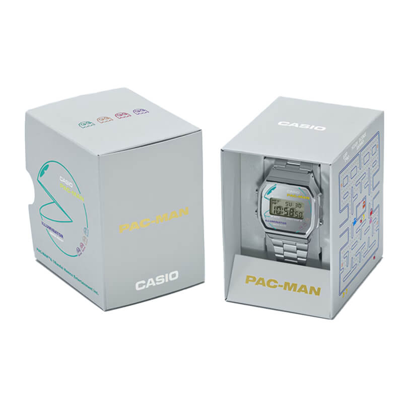 Reloj Digital Casio Unisex A168WEPC-7A Pac-Man
