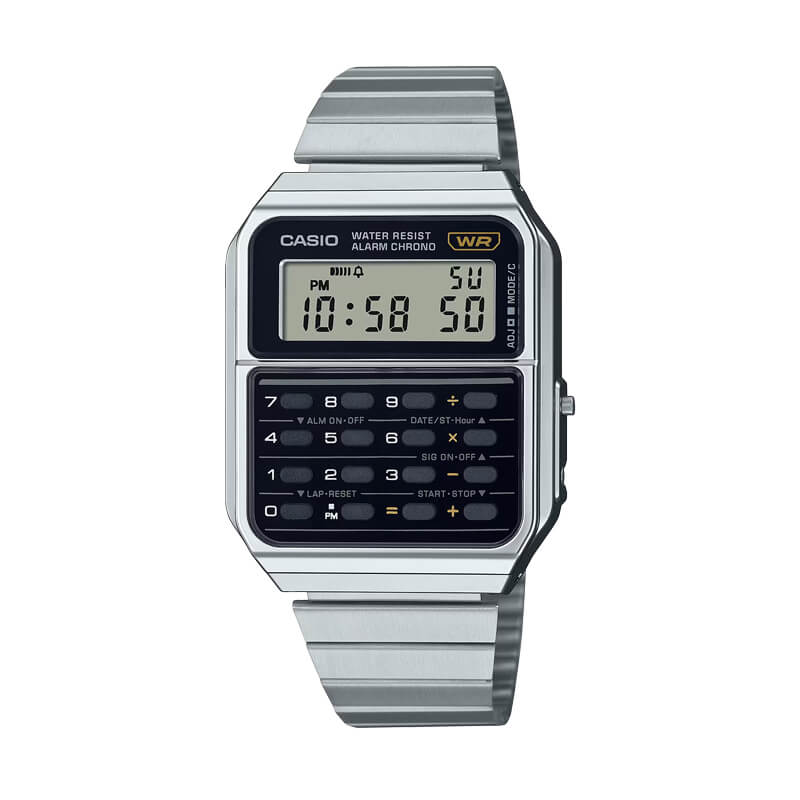 Reloj Casio Calculadora Unisex CA-500WE-1A