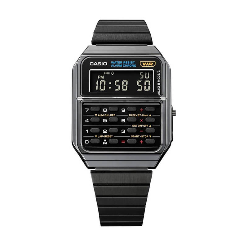 Reloj Casio Calculadora Unisex CA-500WEGG-1B