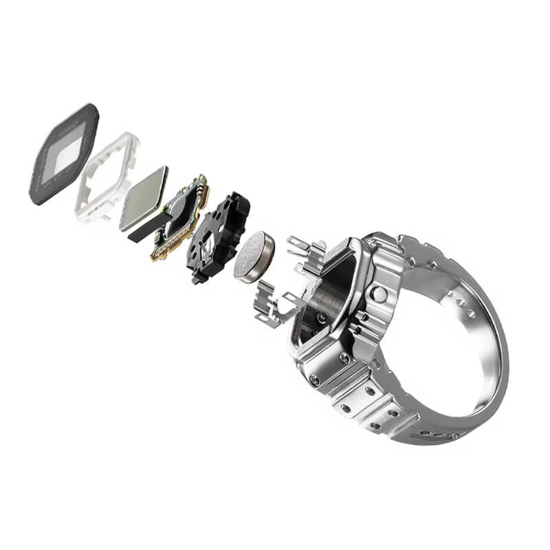 Anillo Reloj Casio Unisex CRW-001-1DR