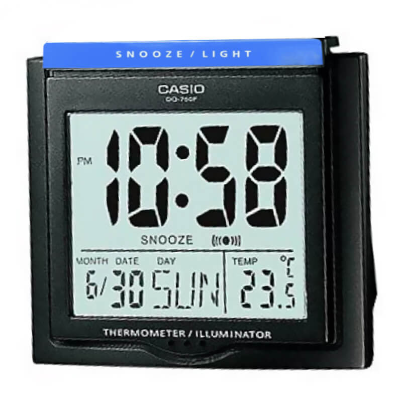 Reloj Despertador Casio Unisex DQ-750F-1D