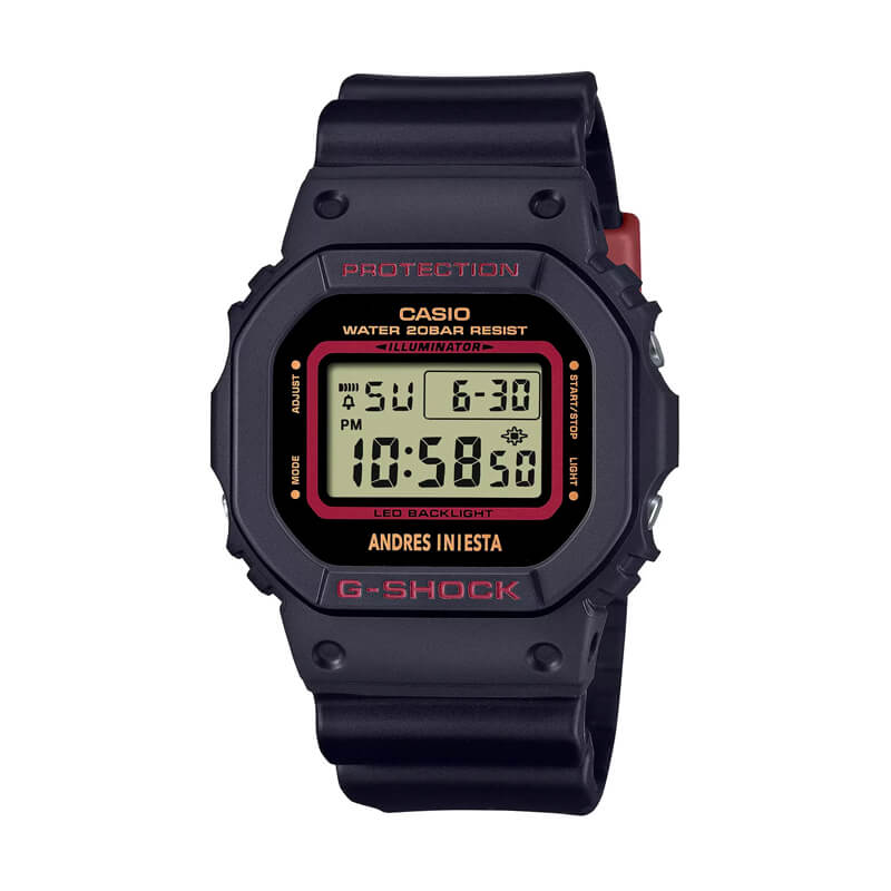 Reloj Digital G-Shock Hombre DW-5600AI-1D - Andrés Iniesta