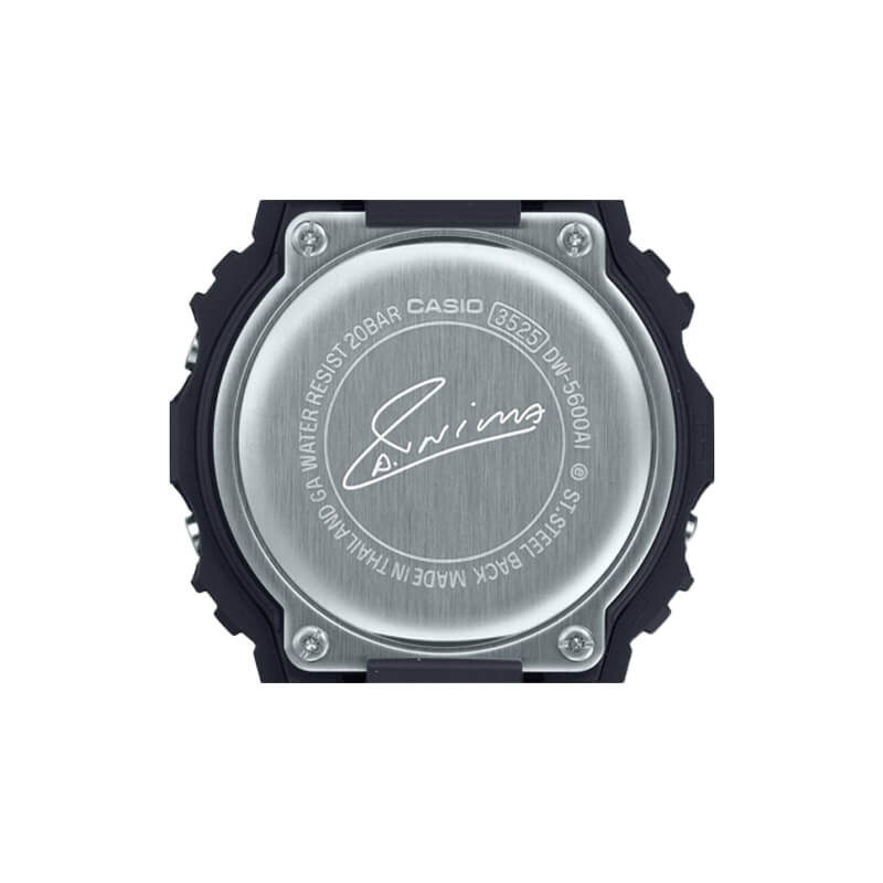 Reloj Digital G-Shock Hombre DW-5600AI-1D - Andrés Iniesta