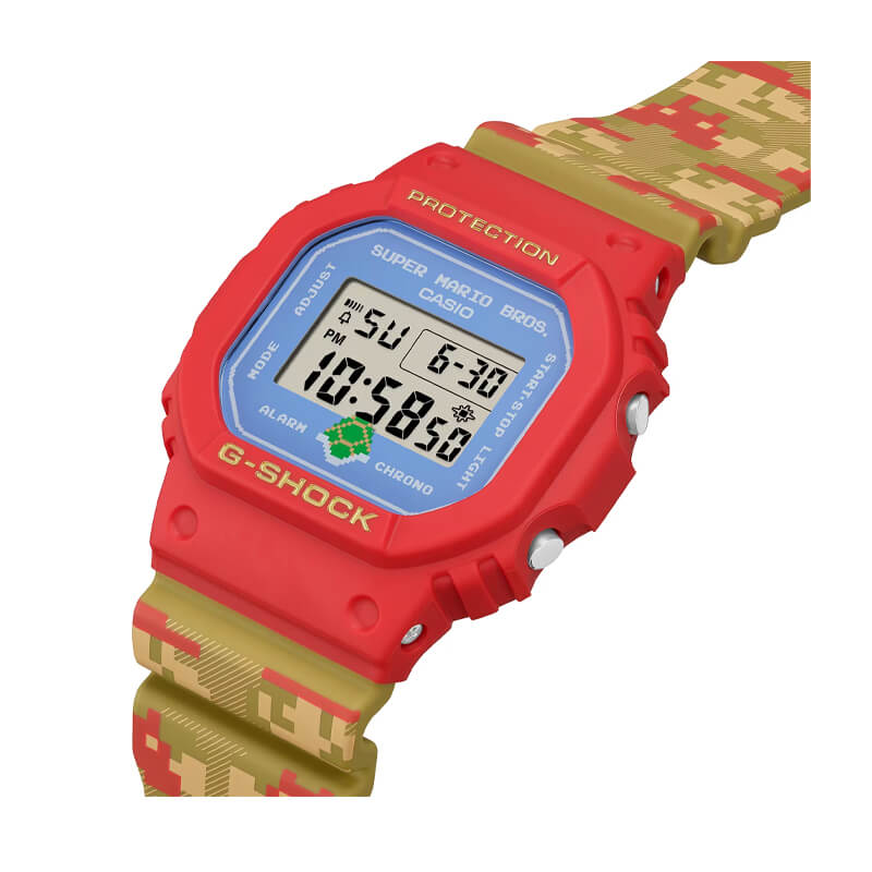 Reloj G-Shock Digital Unisex Super Mario Bros DW-5600SMB-4