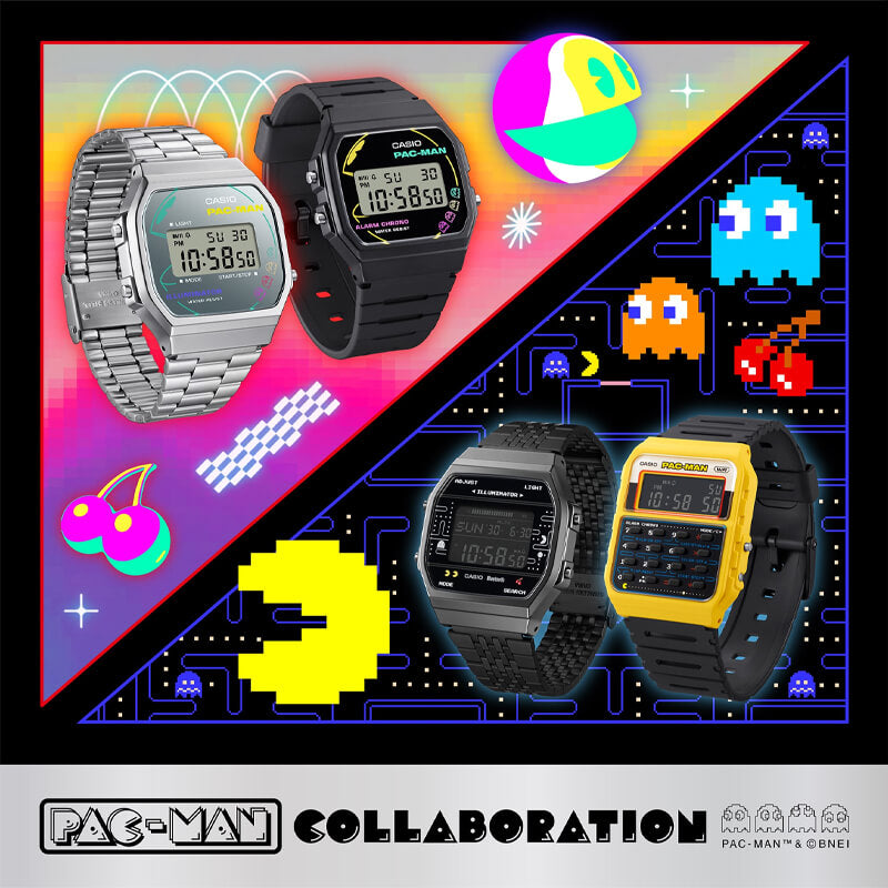 Reloj Digital Casio Unisex F-91WPC-1A Pac-Man