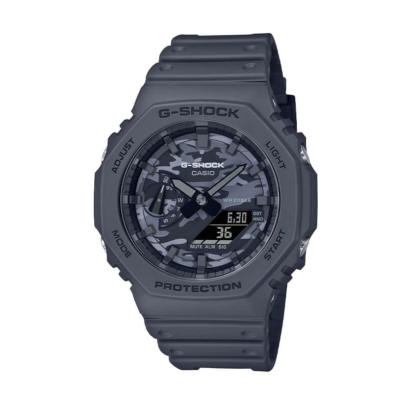 Reloj Digital-Análogo G-Shock Hombre GA-2100CA-8ADR Royal Oak