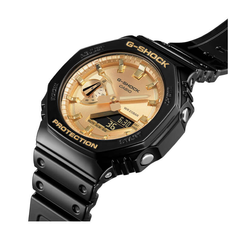 Reloj Digital-Análogo G-Shock Unisex GA-2100GB-1ADR Royal Oak