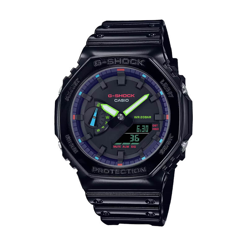 Reloj Digital-Análogo G-Shock Unisex GA-2100RGB-1ADR Royal Oak