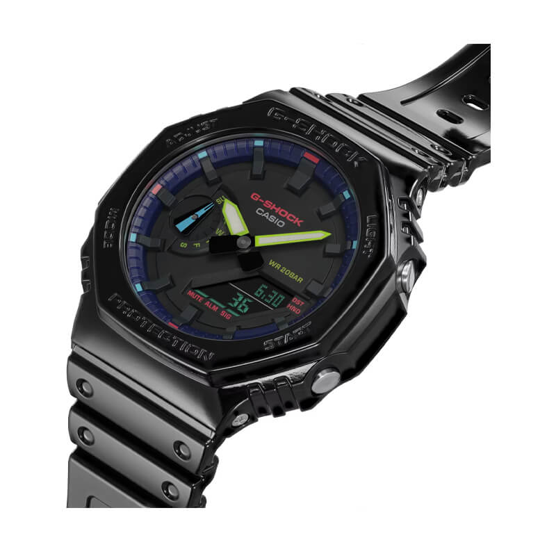 Reloj Digital-Análogo G-Shock Unisex GA-2100RGB-1ADR Royal Oak
