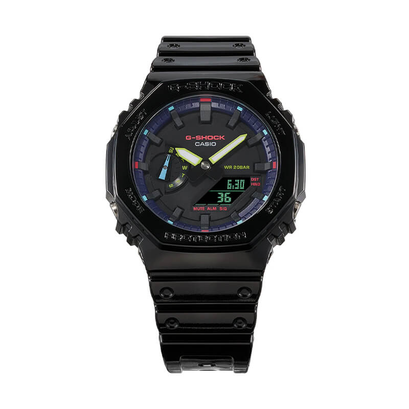 Reloj Digital-Análogo G-Shock Unisex GA-2100RGB-1ADR Royal Oak