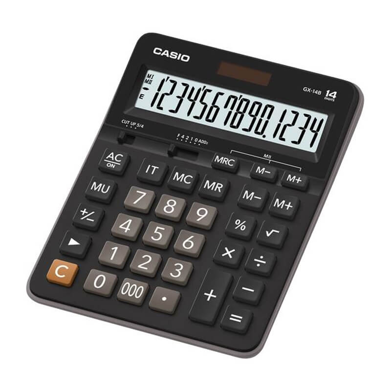 Calculadora De Escritorio Casio GX-14B-W-DC