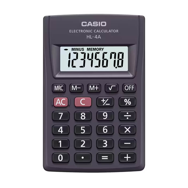 Calculadora Portatil Casio HL-4A