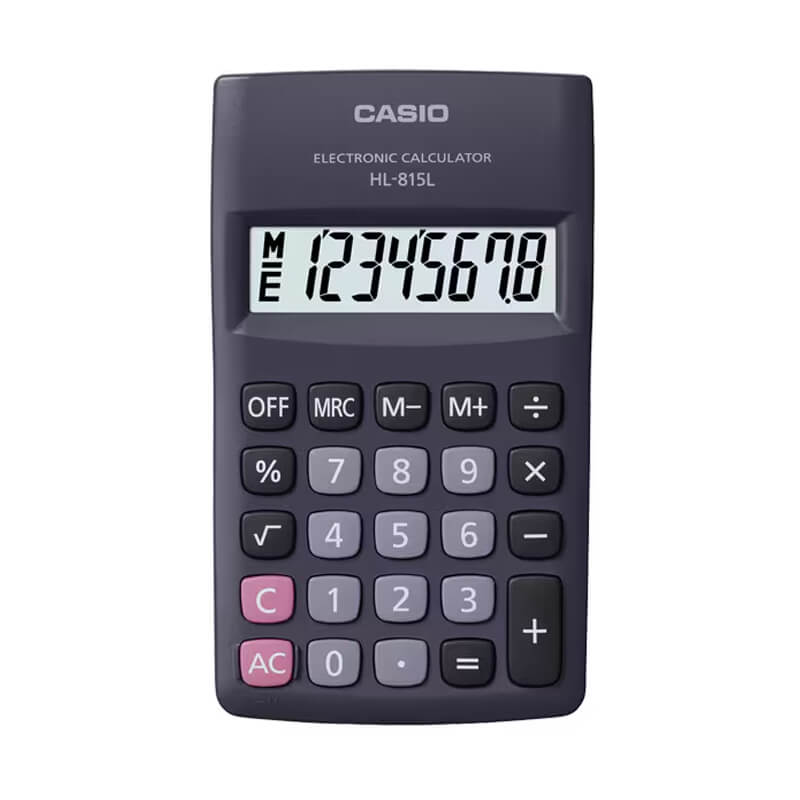 Calculadora Portatil Casio HL-815LBK
