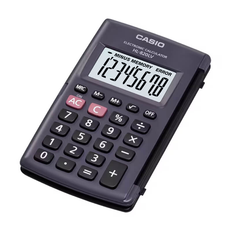 Calculadora Portatil Casio HL-820LVBK