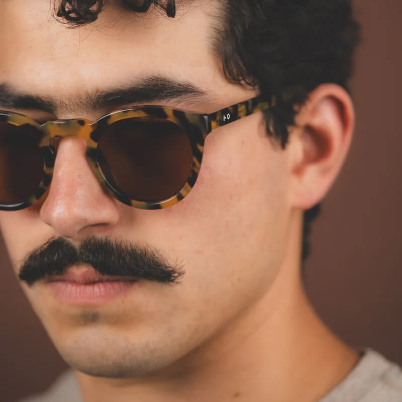 Lentes Inztinto Akira Cheetah Brown Unisex