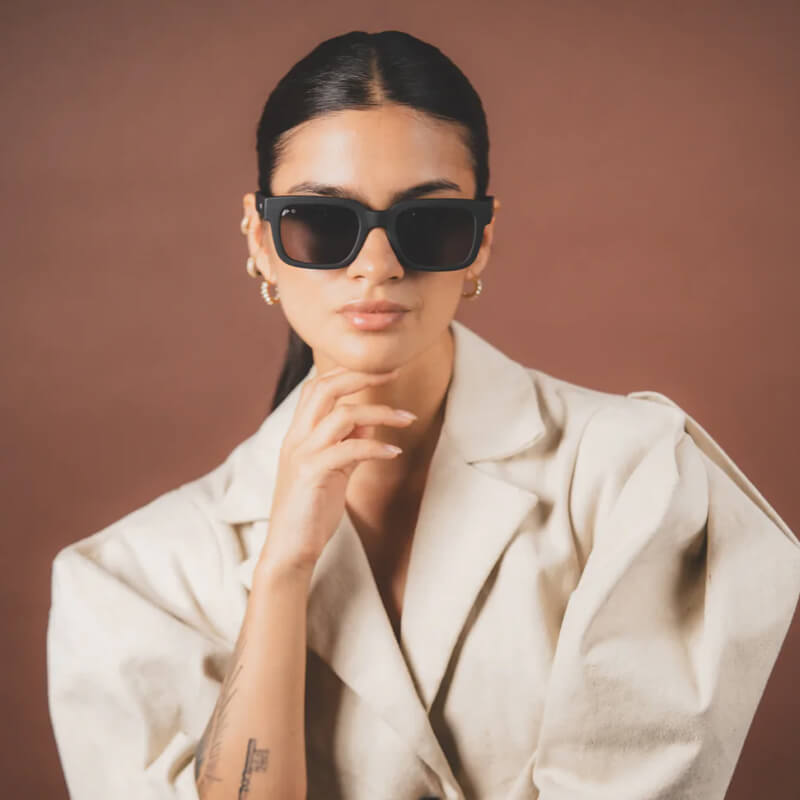 Lentes Inztinto Dusty Black Unisex