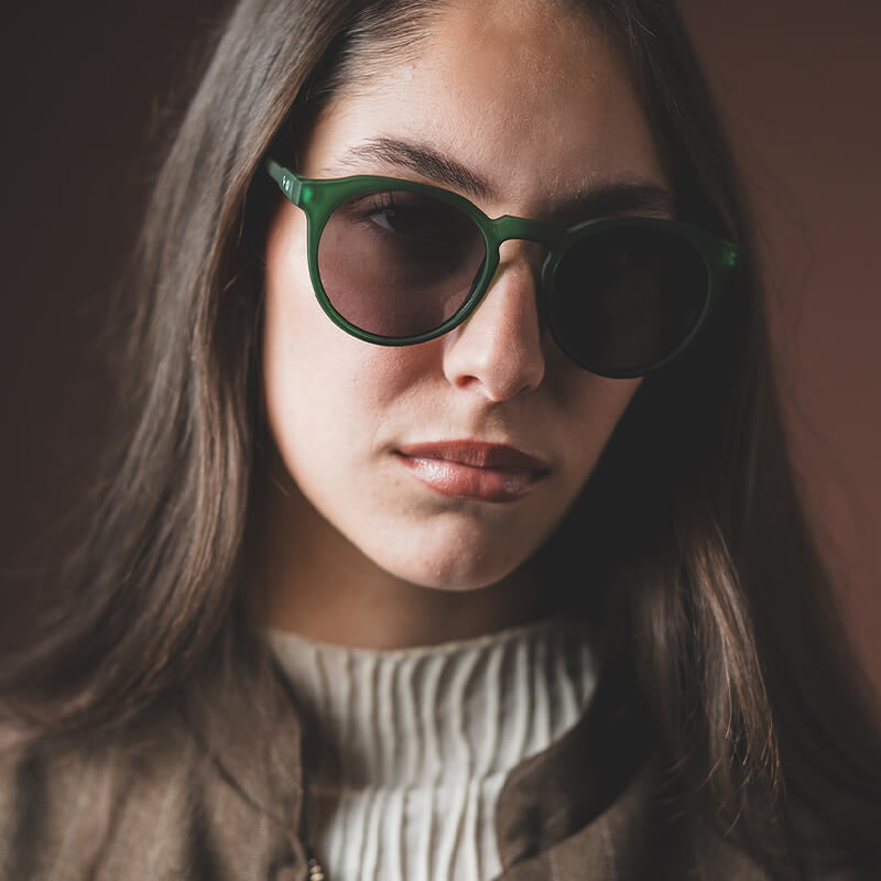 Lentes Inztinto Paul Dark Green Unisex