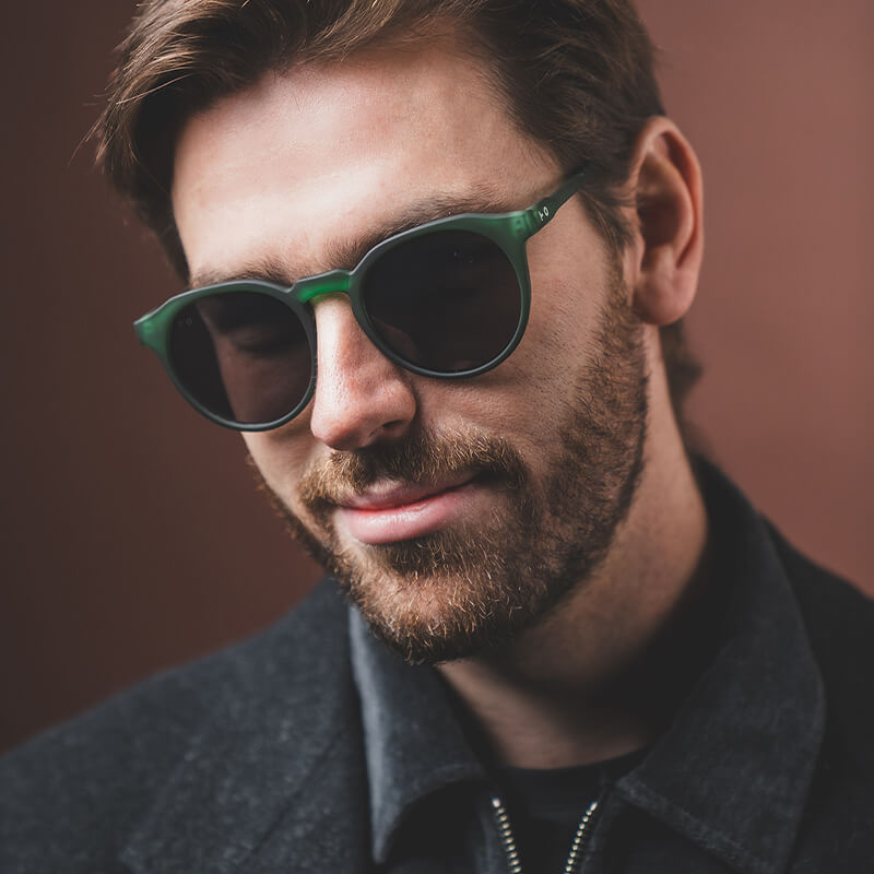 Lentes Inztinto Paul Dark Green Unisex