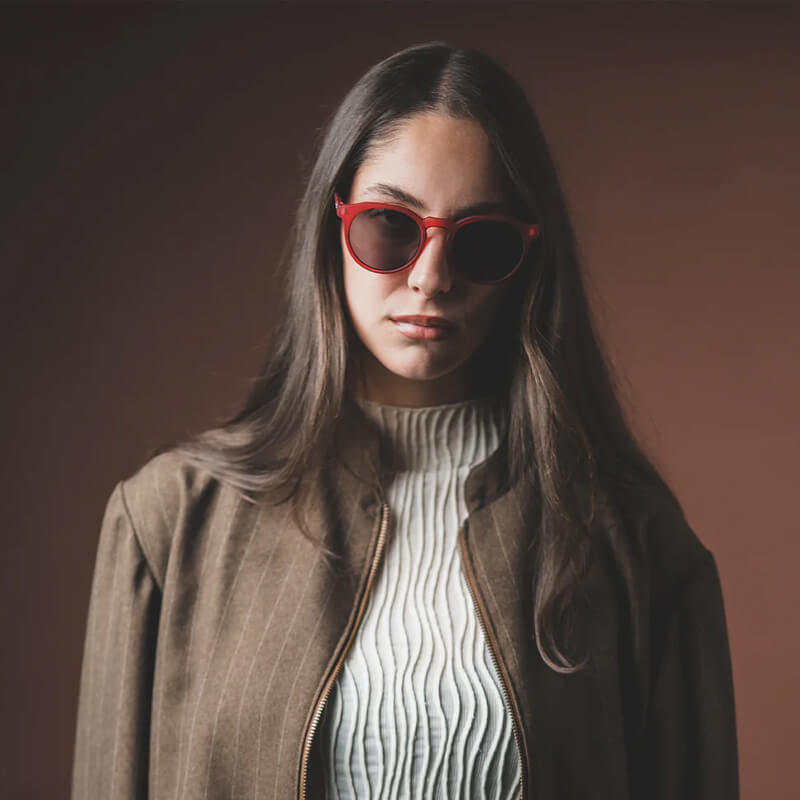 Lentes Inztinto Paul Wine Red Unisex
