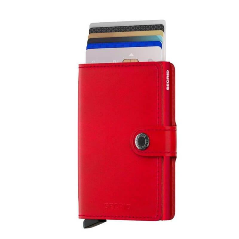 Billetera Miniwallet Secrid Original Red Red