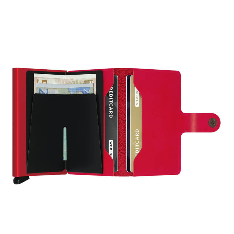 Billetera Miniwallet Secrid Original Red Red