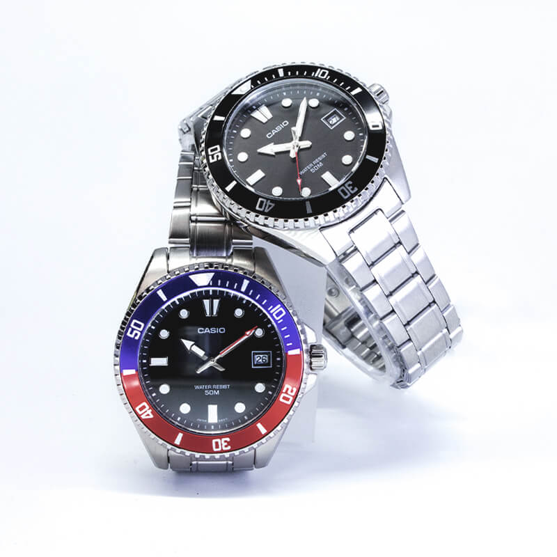 Reloj Análogo Casio Unisex Mini MDV-10D-1A1V