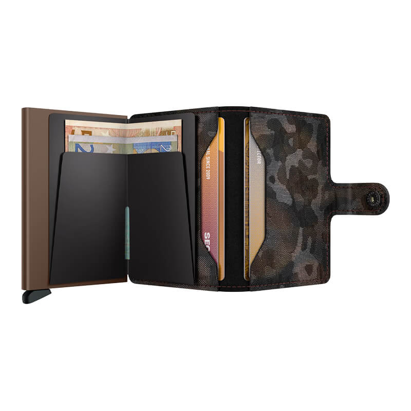 Miniwallet Secrid Jungle Brown