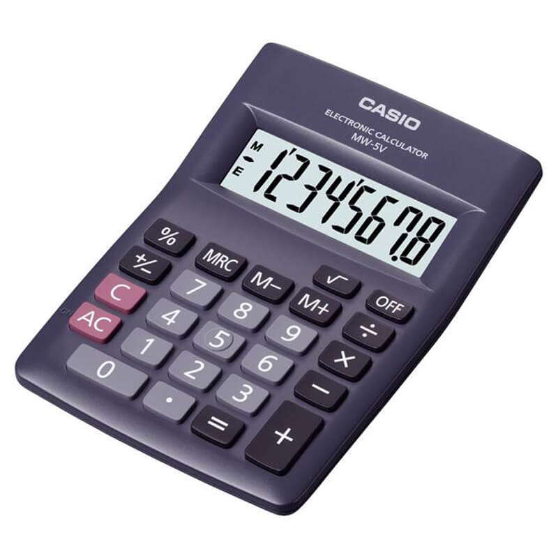 Calculadora De Escritorio Casio MW-5VBK