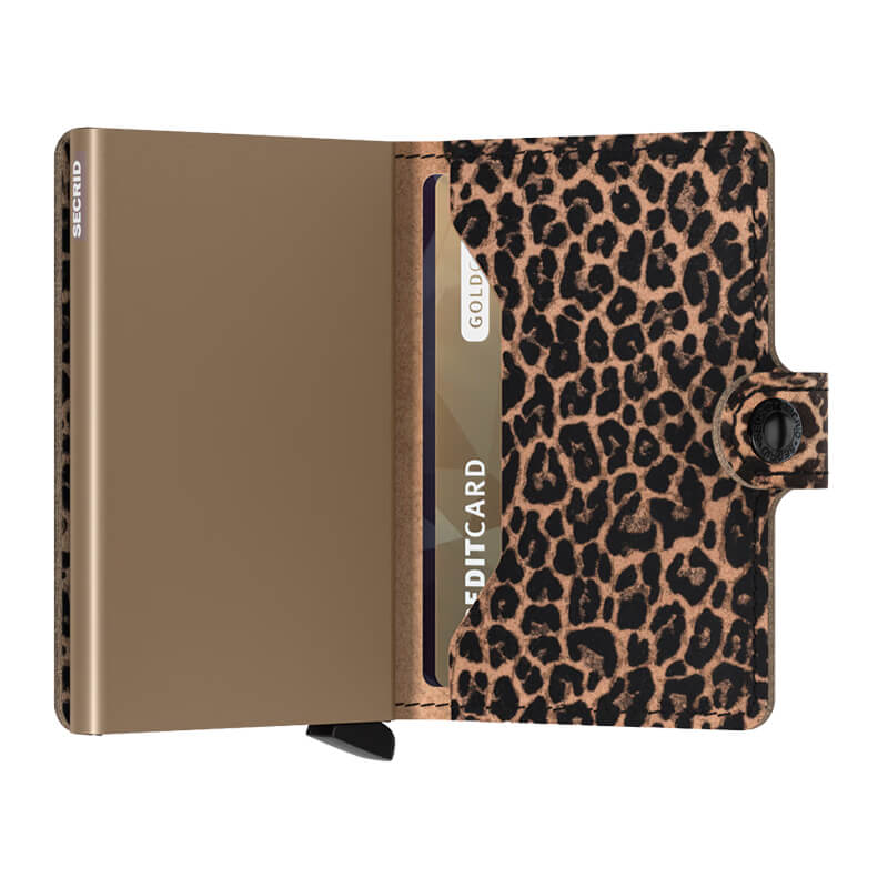Billetera Miniwallet Secrid Leo Beige