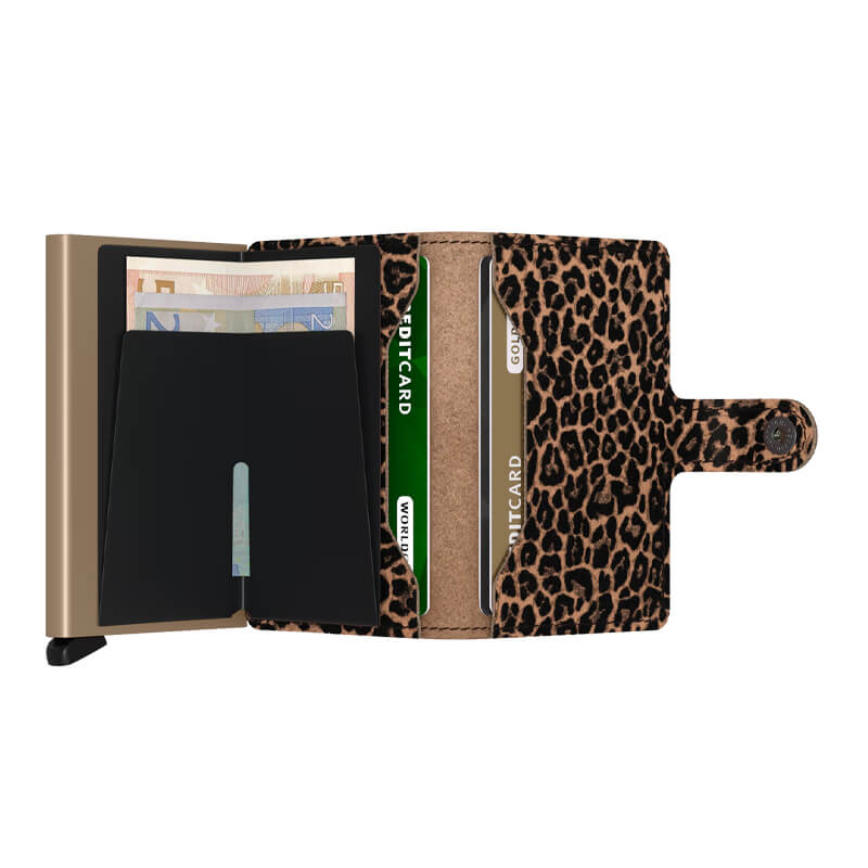 Billetera Miniwallet Secrid Leo Beige