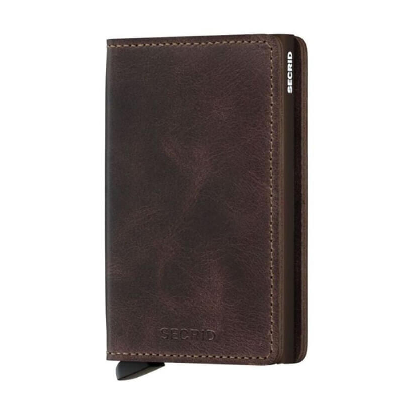 Billetera Slimwallet Secrid Vintage Chocolate
