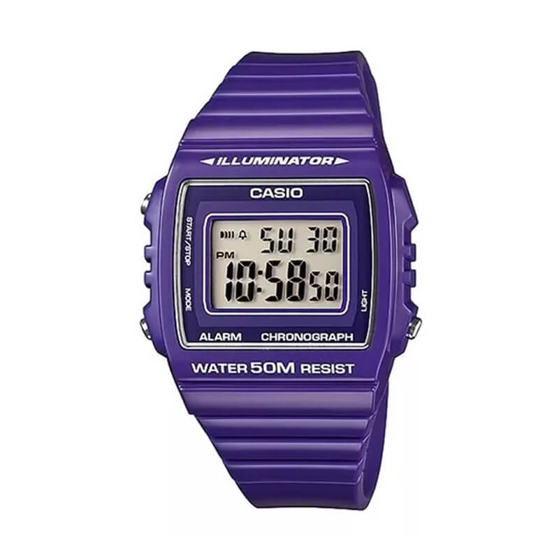 Reloj Digital Casio Unisex W-215H-6A