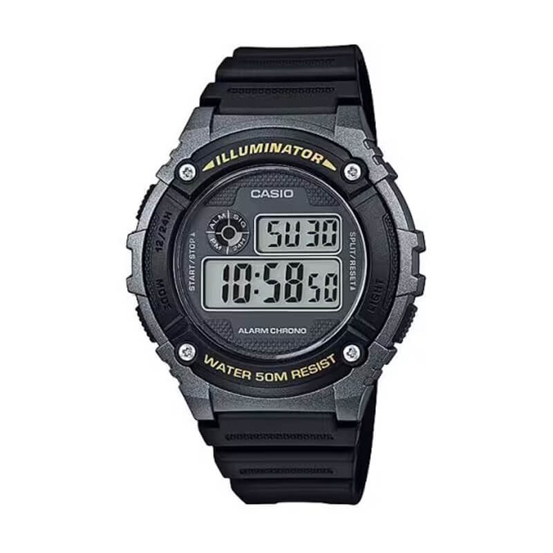 Reloj Digital Casio Hombre W-216H-1B