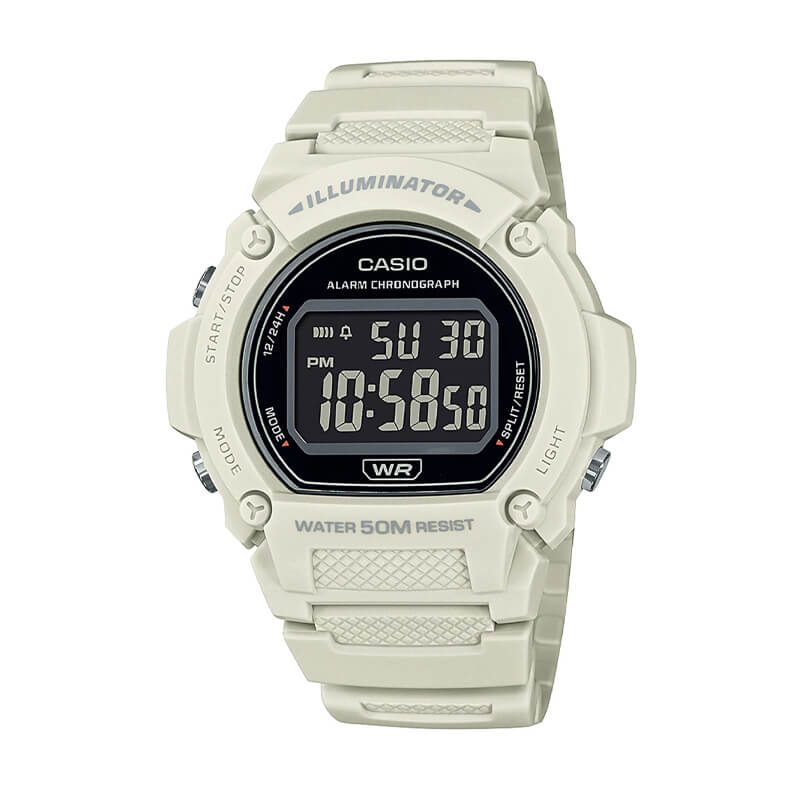 Reloj Digital Casio Hombre W-219HC-8B