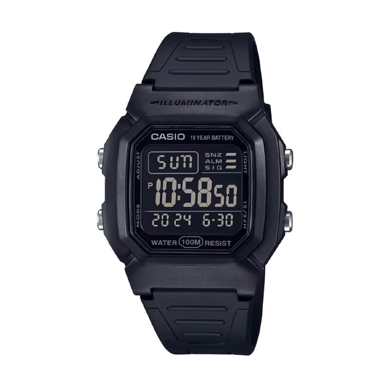 Reloj Digital Casio Unisex W-800H-1B