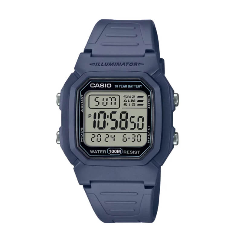 Reloj Digital Casio Unisex W-800H-2A