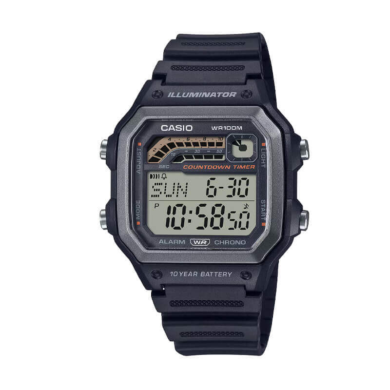 Reloj Digital Casio Hombre WS-1600H-1AV