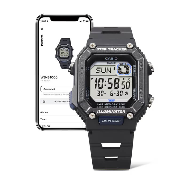 Reloj Digital Casio Hombre WS-B1000-1AVDF