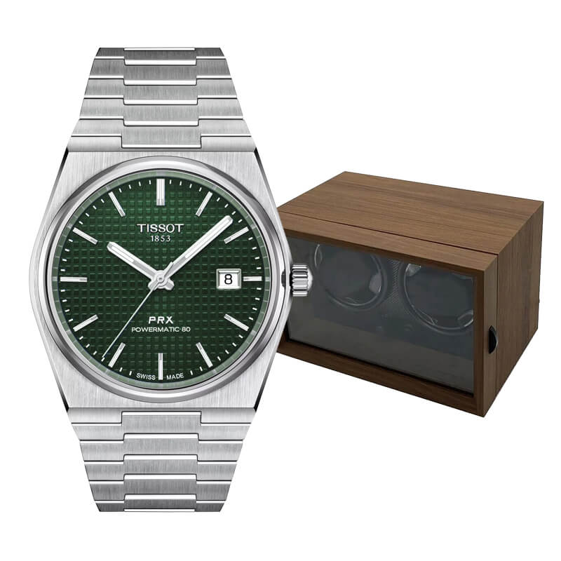 Pack Reloj Tissot PRX Powermatic 80 + Organizador Automático